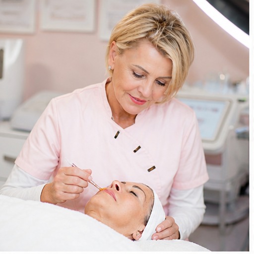 Detail einer Behandlung bei Secret Beauty